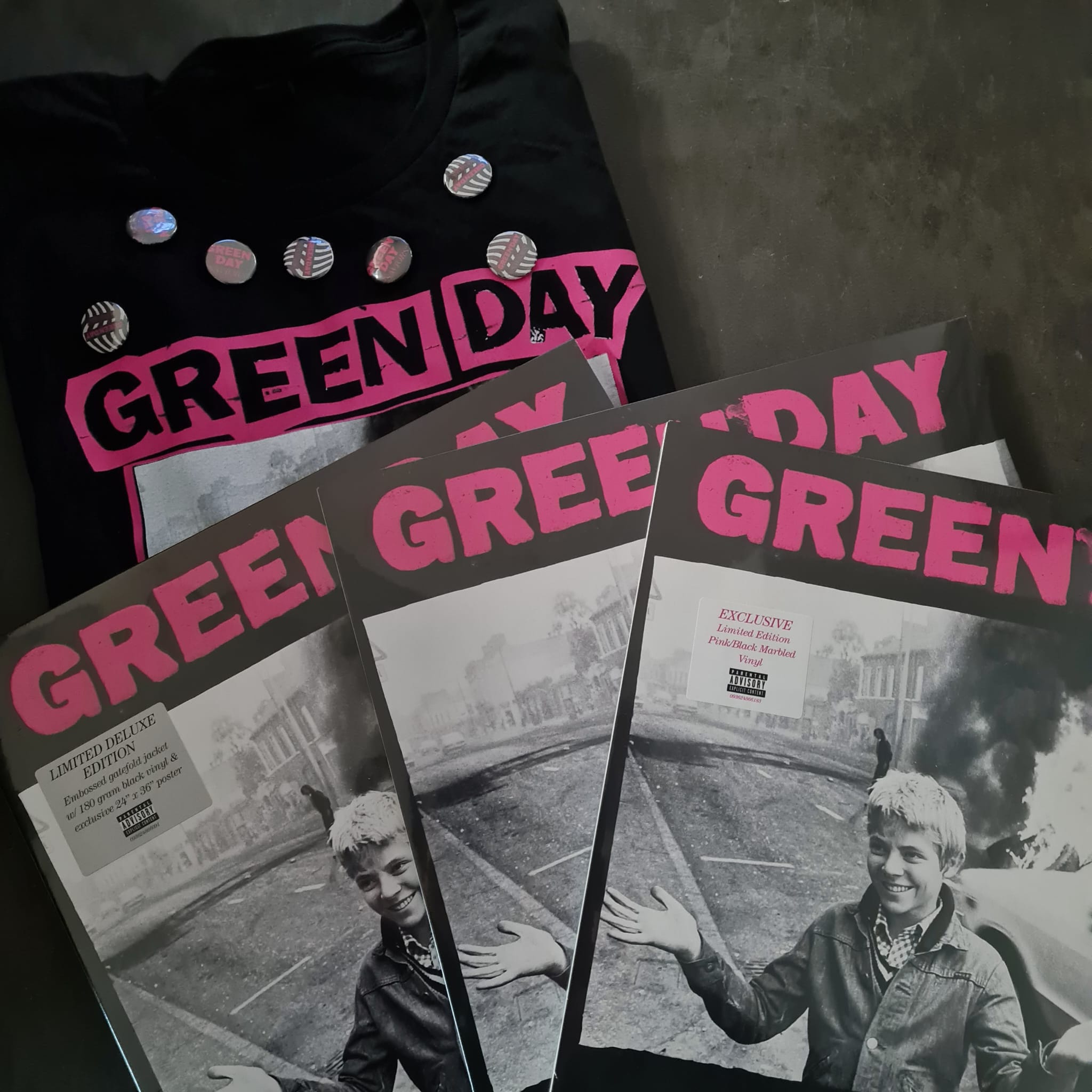 Green Day Saviour LPs Vinyl variants