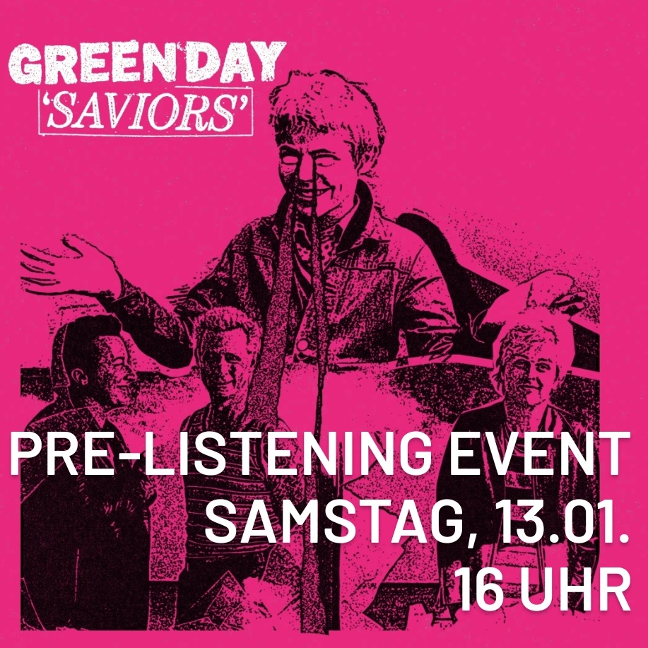 Green Day Saviour Pre-Listening Party Hannover