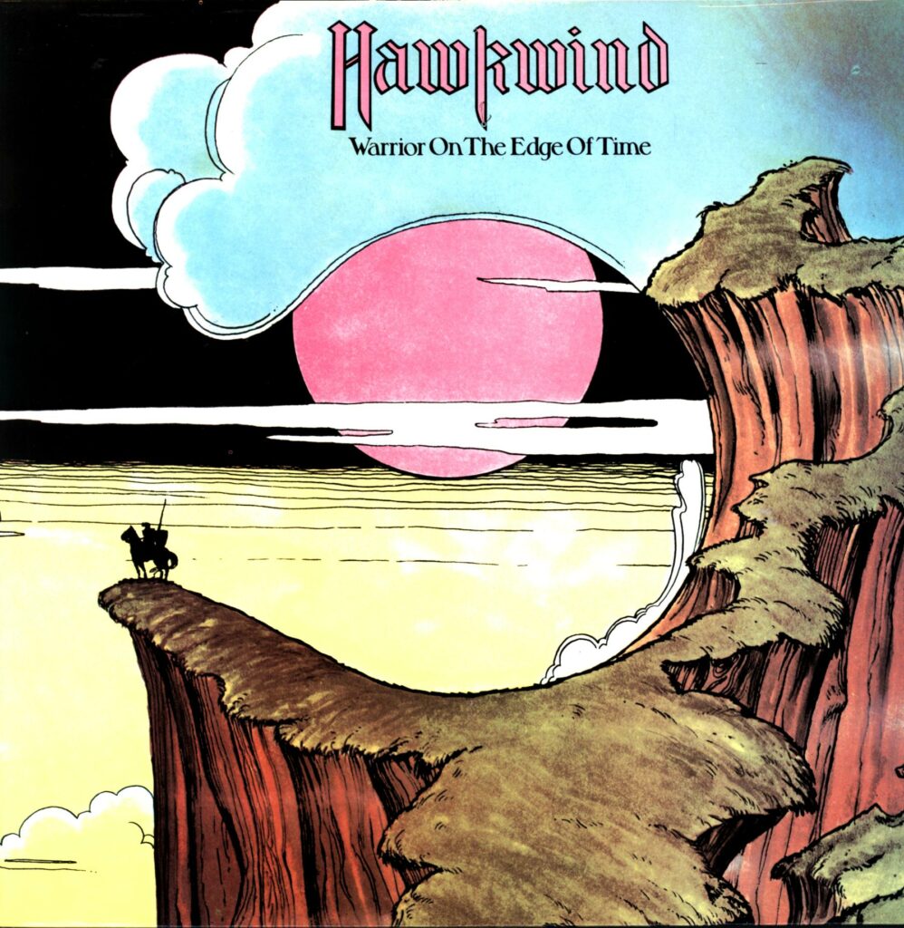 Hawkwind-Warrior On The Edge Of Time RE UK 1981-LP Vinyl