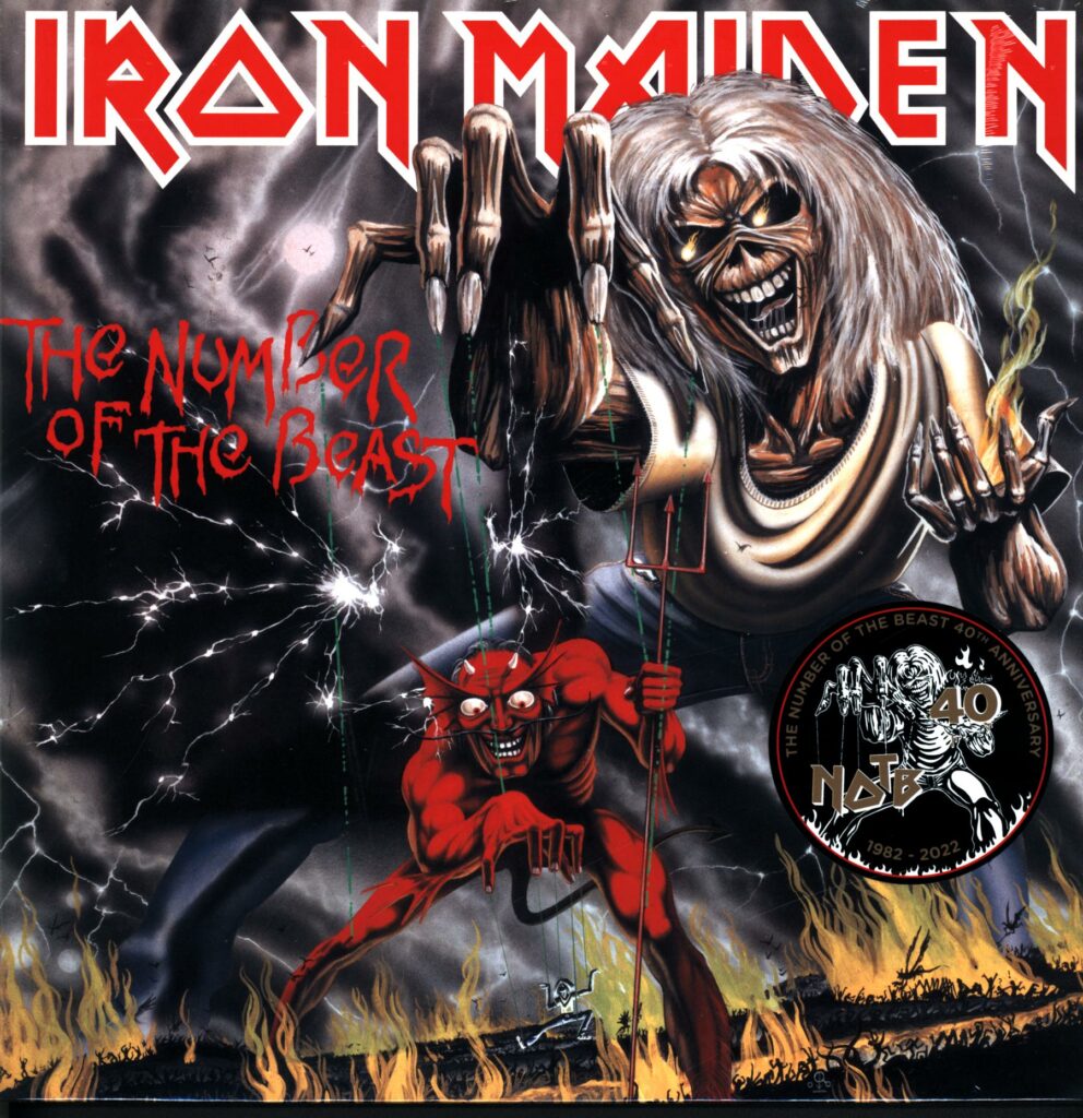 Iron Maiden-The Number Of The Beast RE 40th-LP Vinyl