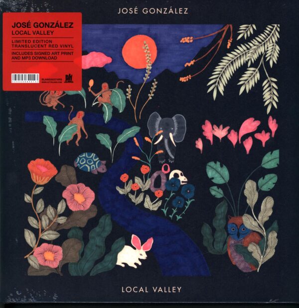 José González-Local Valley red-LP Vinyl