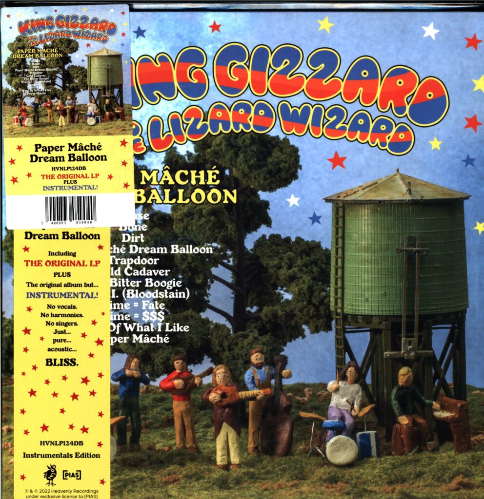 King Gizzard And The Lizard Wizard-Paper Mâché Dream Balloon-reissue LP Vinyl