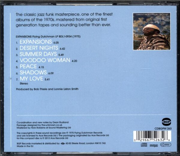Lonnie Liston Smith And The Cosmic Echoes-Expansions-CD