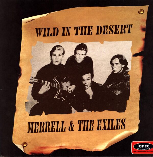 Merrell And The Exiles-Wild In The Desert-LP Vinyl