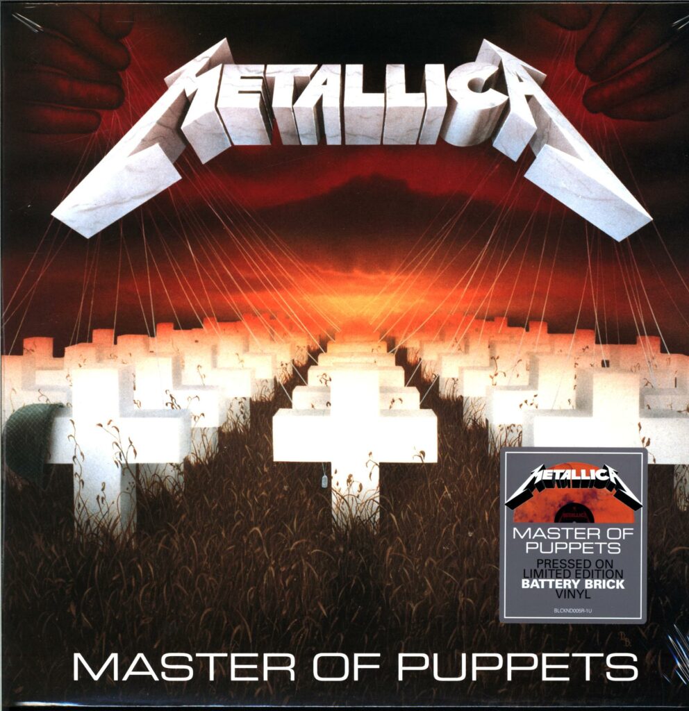 Metallica-Master Of Puppets RE 2024 battery brick-LP Vinyl
