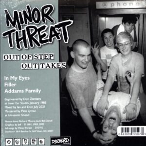 Minor Threat-Out Of Step Out Takes-7 Vinyl