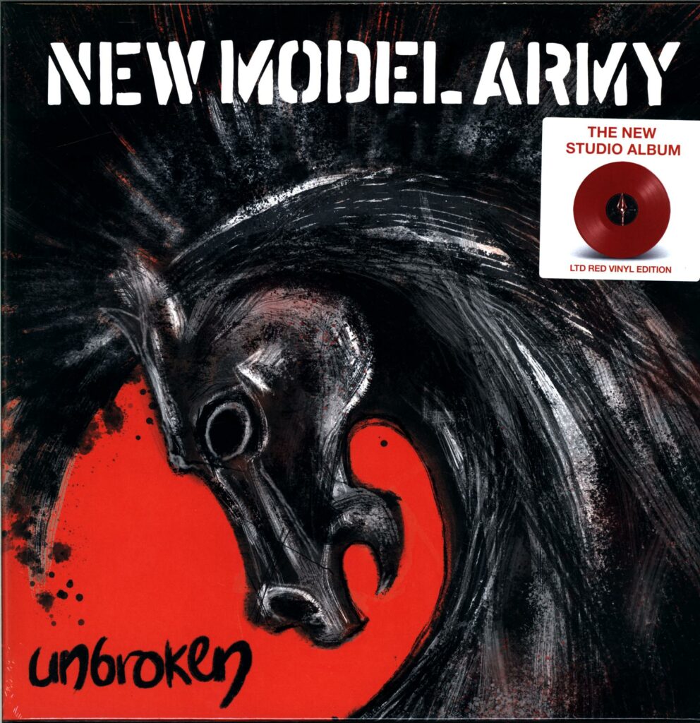 New Model Army-Unbroken-red LP Vinyl