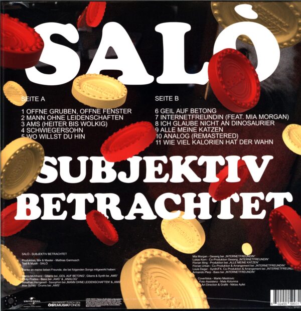 SALÒ-Subjektiv Betrachtet-LP Vinyl