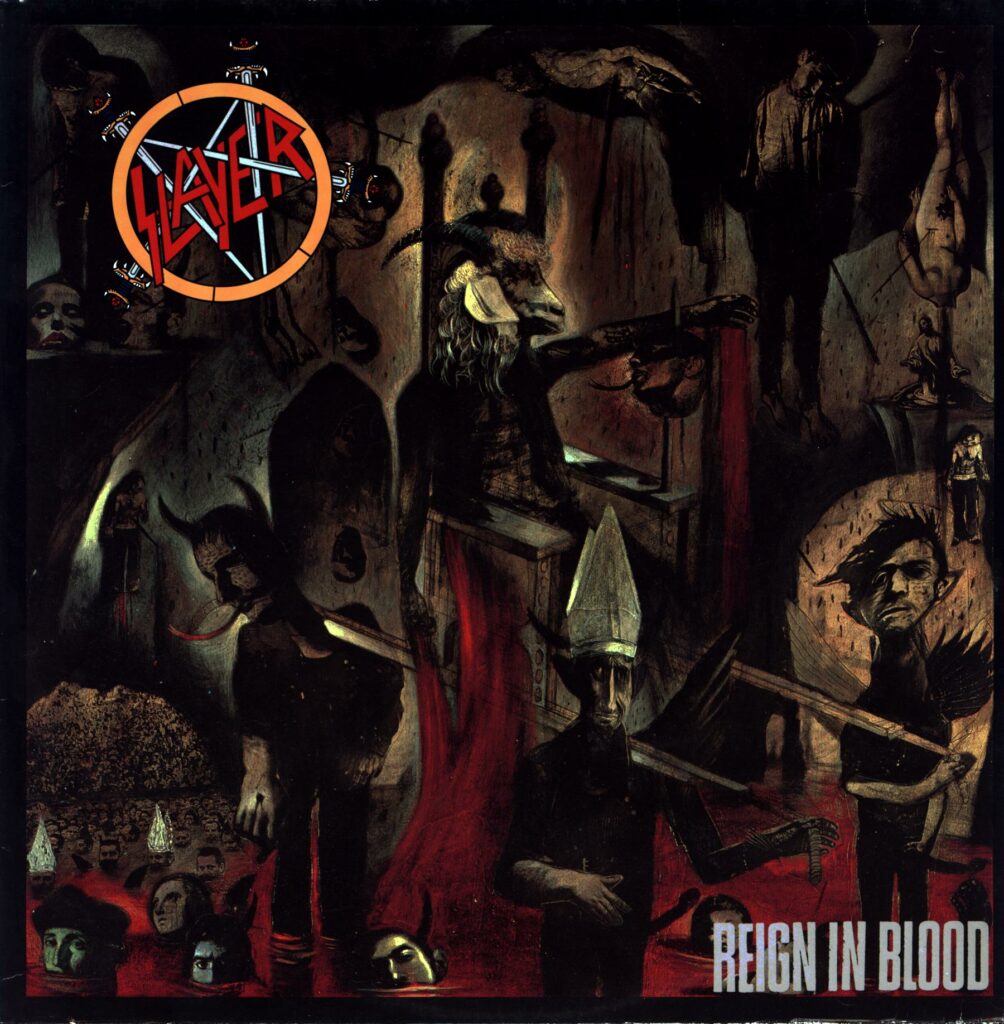 Slayer-Reign In Blood-LP Vinyl EU 1986
