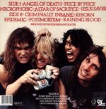 Slayer-Reign In Blood-LP Vinyl EU 1986