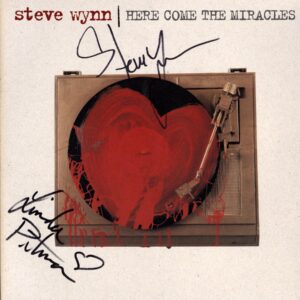 Steve Wynn-Here Come The Miracles-LP Vinyl signed