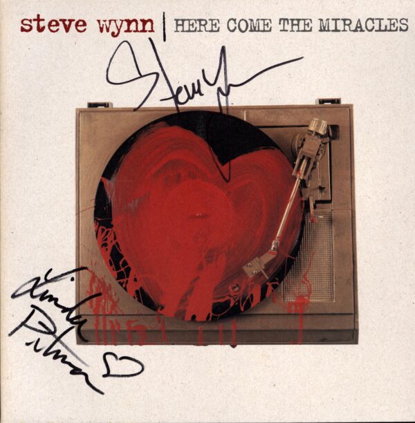 Steve Wynn-Here Come The Miracles-LP Vinyl signed