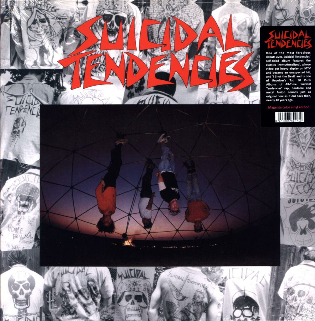 Suicidal Tendencies-Suicidal Tendencies-LP Vinyl 2022 Magenta