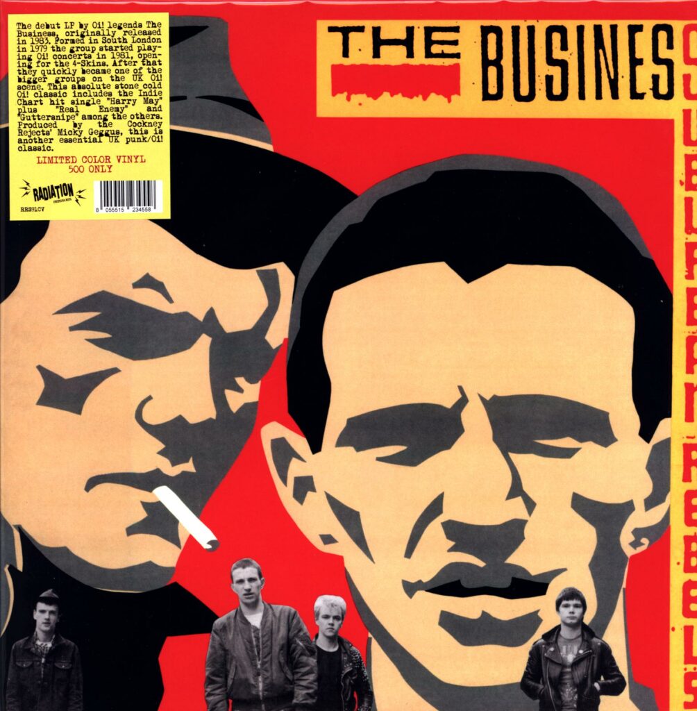 The-Business-Suburban-Rebels-LP-Vinyl-pink