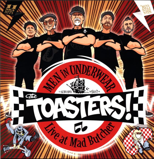 The Toasters-The Toasters Men In Underwear - Live At Mad Butcher -LP Vinyl