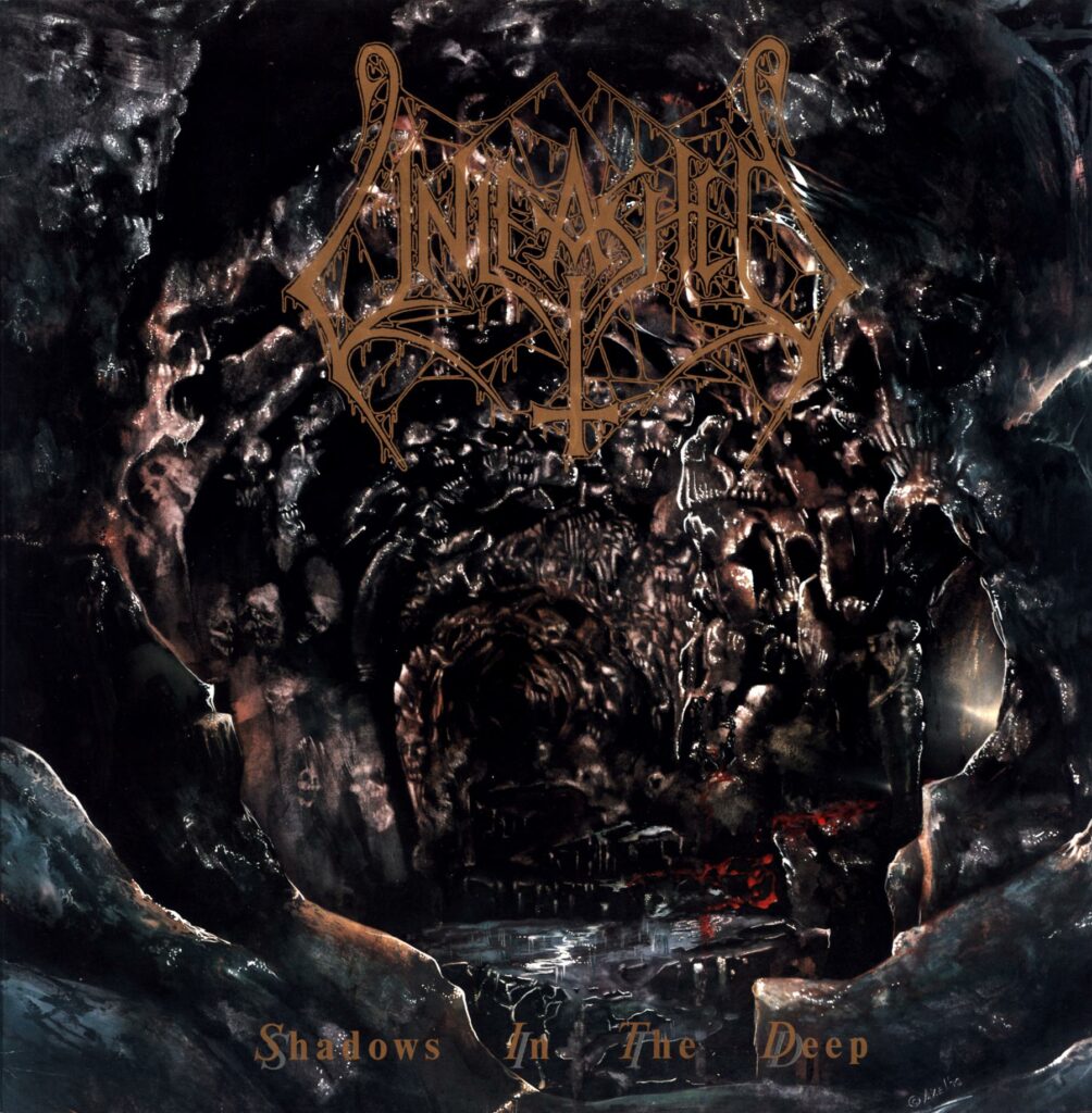 Unleashed-Shadows In The Deep-LP Vinyl 1992 original