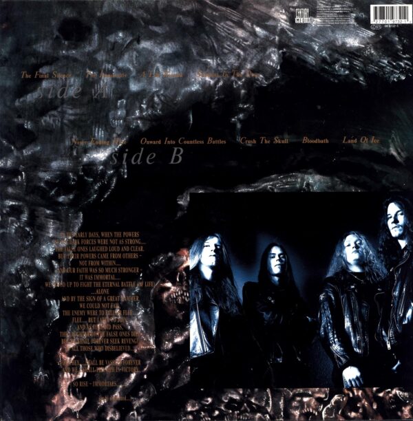 Unleashed-Shadows In The Deep-LP Vinyl 1992 original
