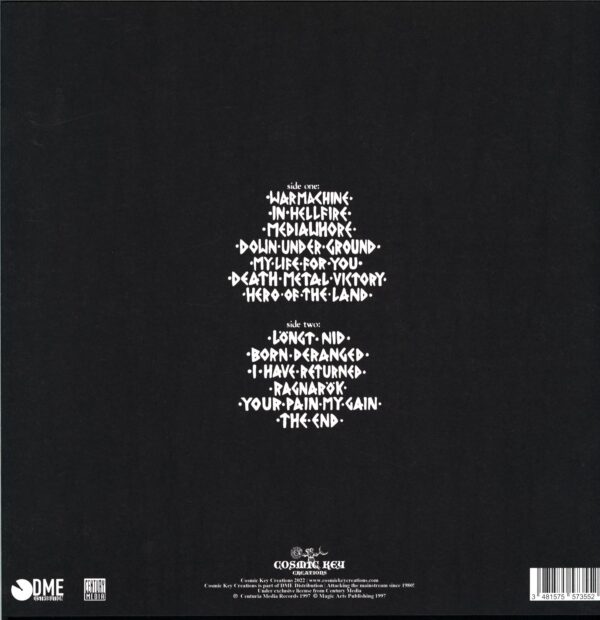 Unleashed-Warrior RE 2022 splatter-LP Vinyl