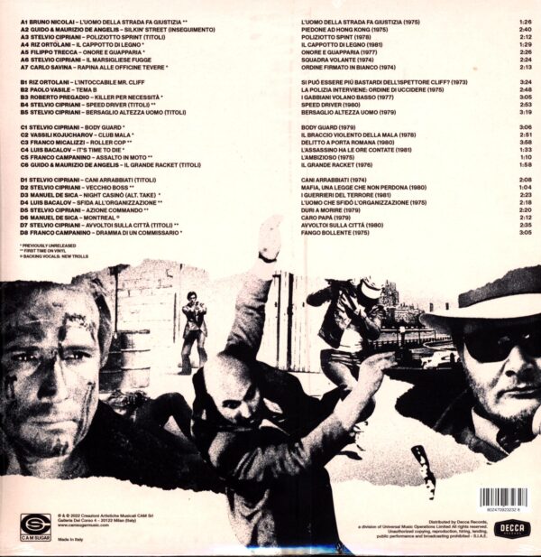 Various-Piombo - Italian Crime Soundtracks From The Years Of Lead (1973-1981)-LP Vinyl