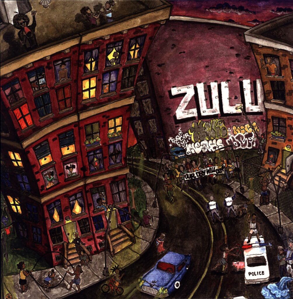 Zulu-My People... Hold On - Our Day Will Come-LP Vinyl red
