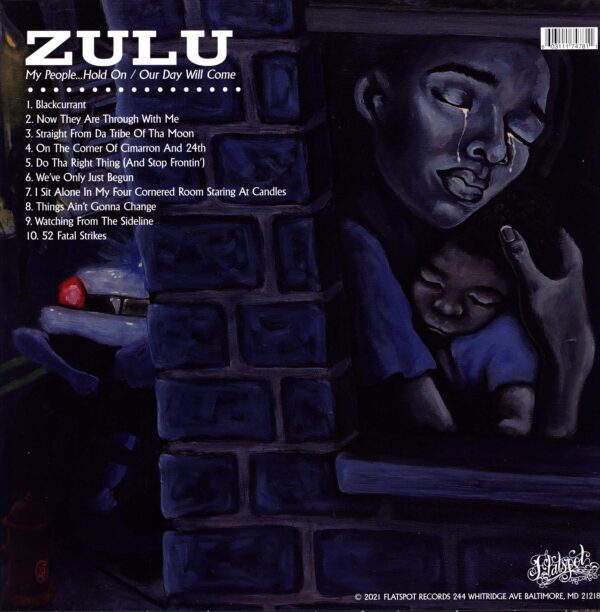 Zulu-My People... Hold On - Our Day Will Come-LP Vinyl red