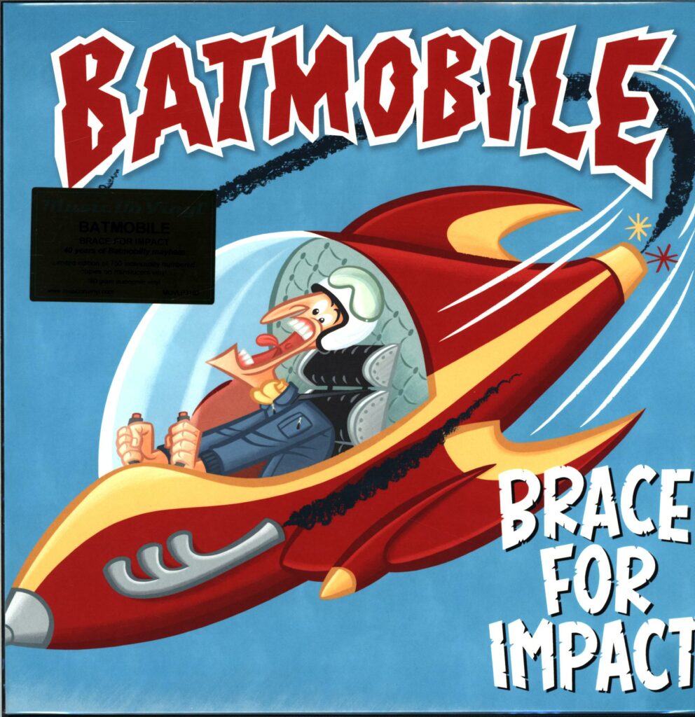 Batmobile-Brace For Impact-clear LP Vinyl