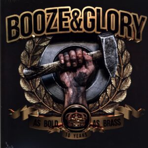 Booze and Glory-As Bold As Brass-clear LP Vinyl