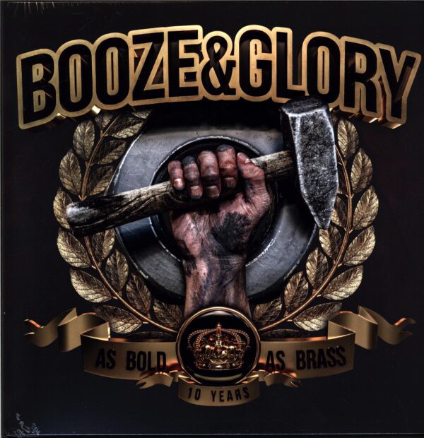 Booze and Glory-As Bold As Brass-clear LP Vinyl