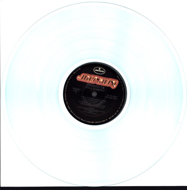 Cinderella-Still Climbing-LP Vinyl clear 1994