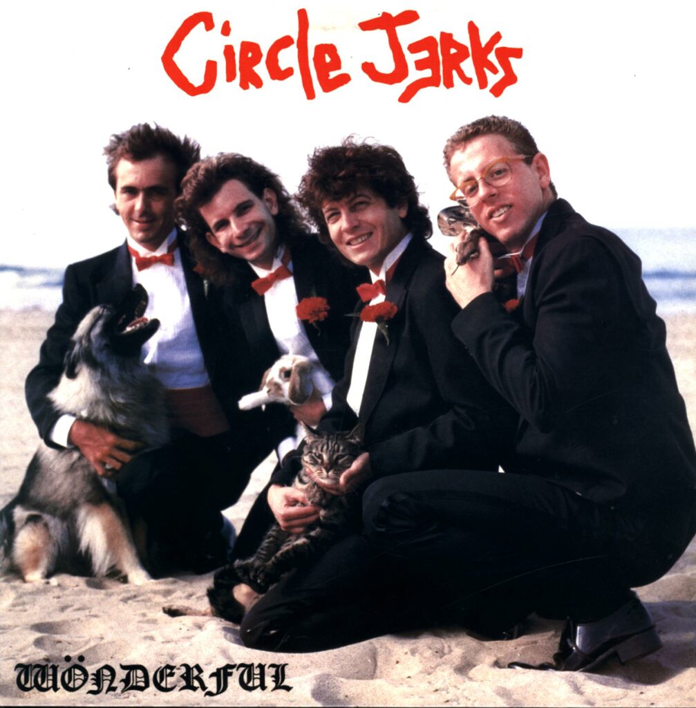 Circle Jerks-Wönderful Reissue 1999 grey marbled-LP Vinyl