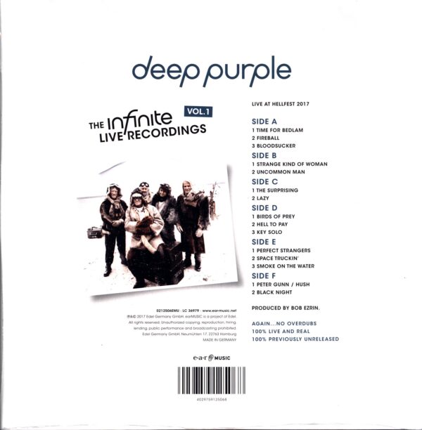 Deep Purple-The Infinite Live Recordings Vol1-LP Vinyl