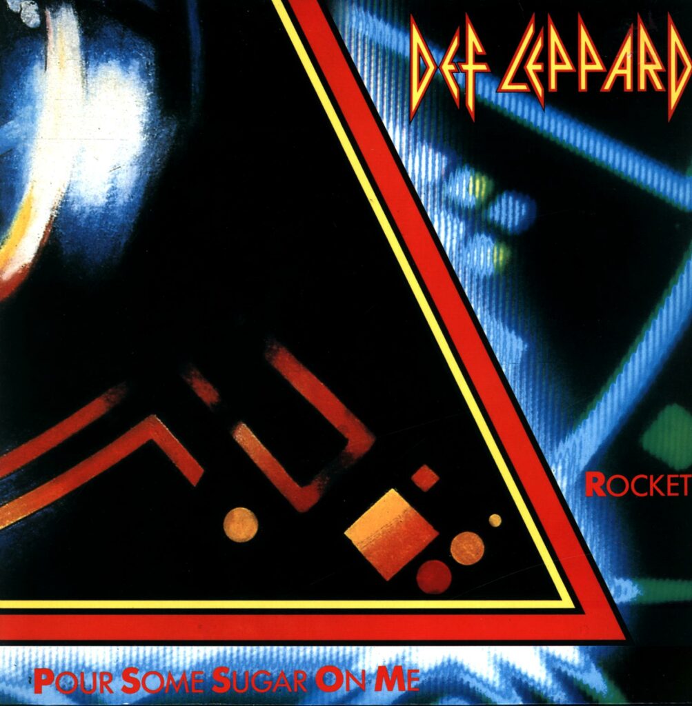 Def Leppard-Pour Some Sugar On Me-Rocket-12 Vinyl