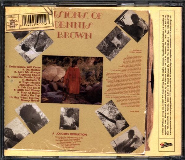 Dennis Brown-Visions Of Dennis Brown-CD