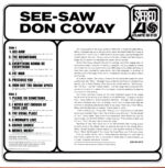 Don Covay-See-Saw US Reissue-LP Vinyl