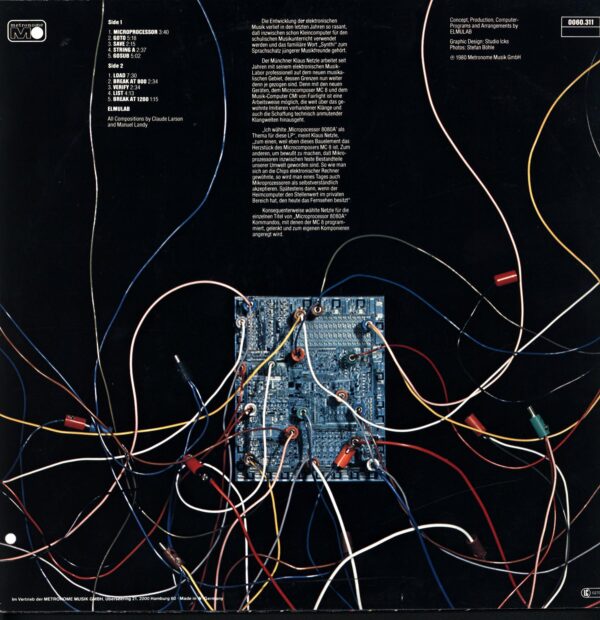 Elmulab-Microprocessor 8080A-LP Vinyl