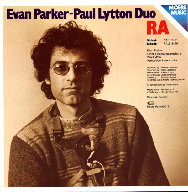 Evan Parker and Paul Lytton-Ra-LP Vinyl 1977