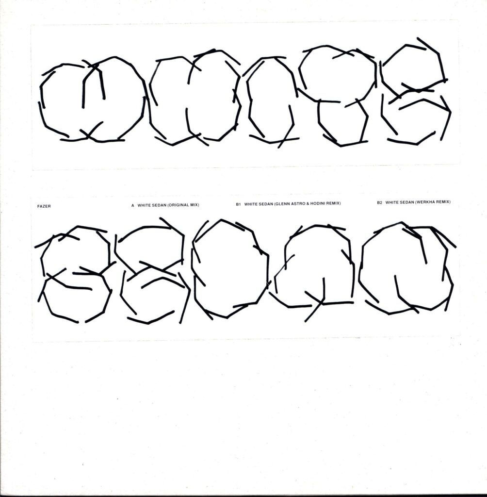 Fazer-White Sedan (Glenn Astro and Hodini - Werkha Remix)-12 Vinyl