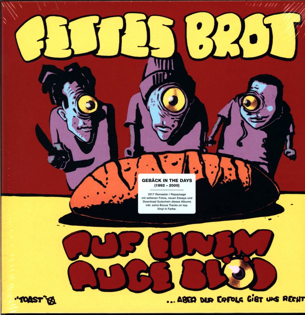 Fettes Brot-Auf einem Auge blöd-coloured LP Vinyl