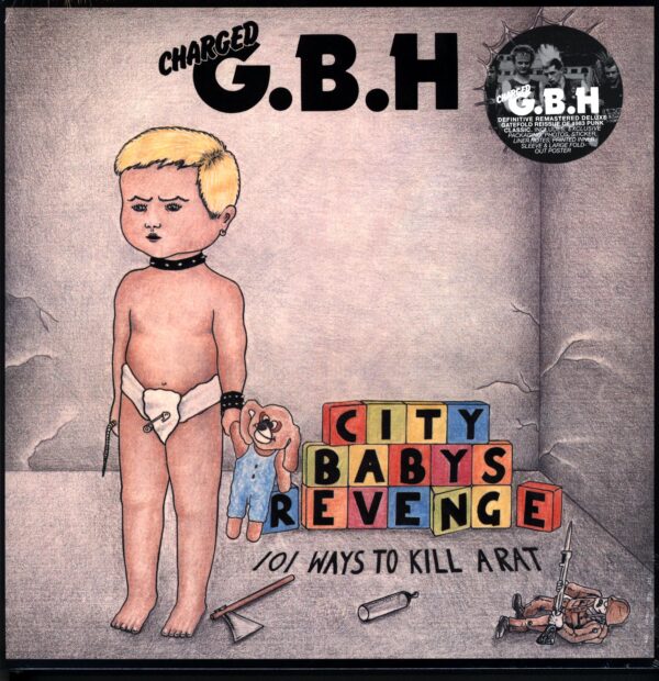 G.B.H.-City Babys Revenge RE 2024 yellow splatter-LP Vinyl