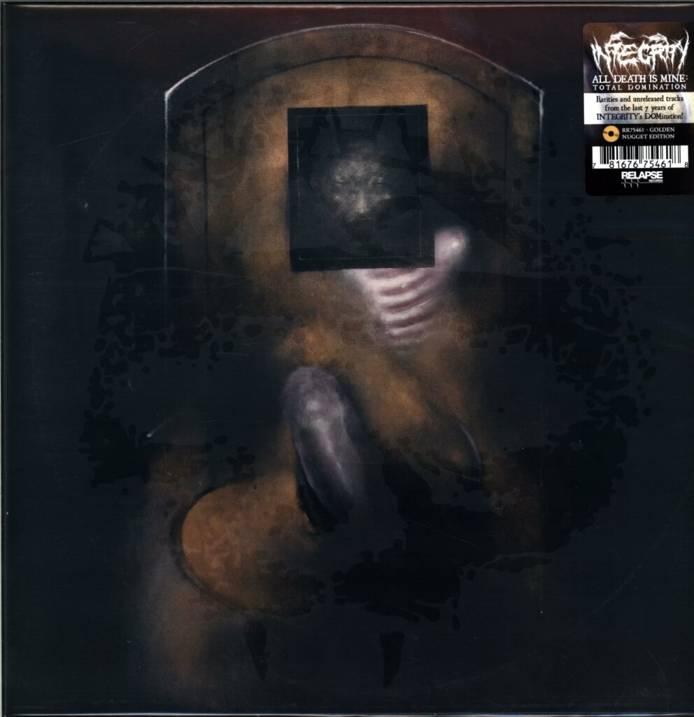 Integrity-All Death is Mine - Total Domination-gold LP Vinyl