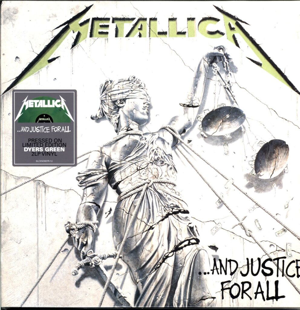 Metallica-And Justice For All-LP Vinyl dyers green