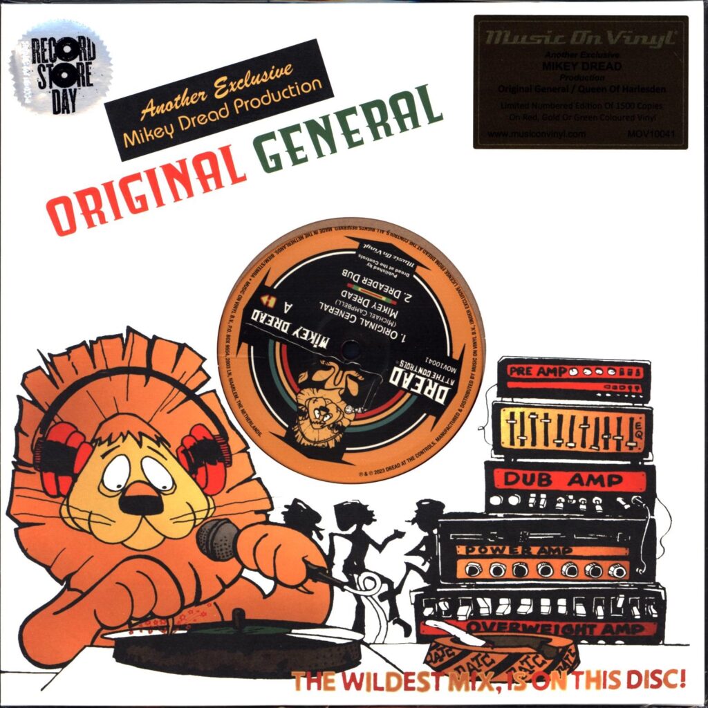 Mikey Dread-Original General - Queen Of Harlesden-10 Vinyl red