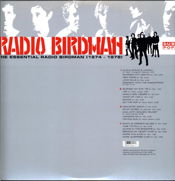 Radio Birdman-The Essential Radio Birdman (1974 - 1978)-LP Vinyl + Single