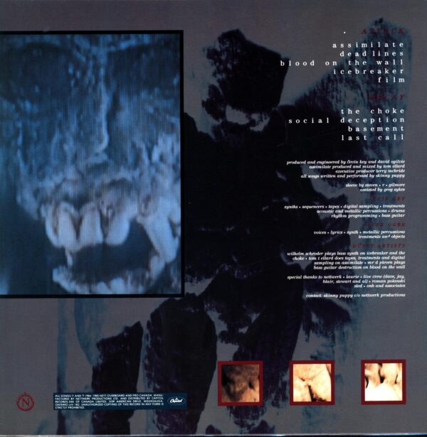 Skinny Puppy-Bites RE-LP Vinyl