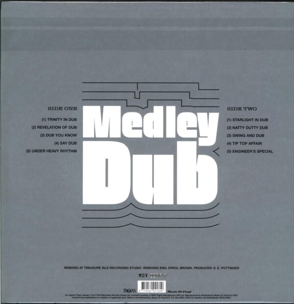 Sky Nation-Medley Dub-orange LP Vinyl