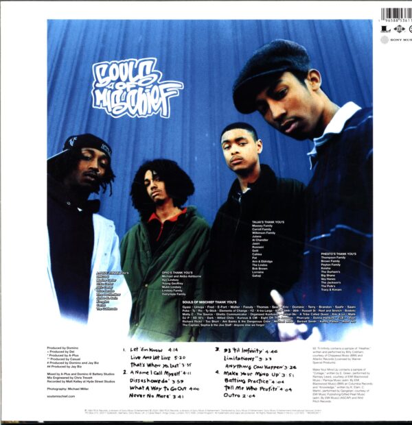 Souls Of Mischief-93 Til Infinity-LP Vinyl orange 2024