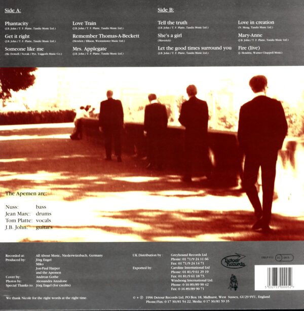 The Apemen-Phantacity-LP Vinyl
