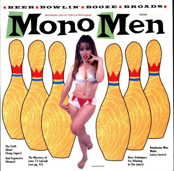The Mono Men-Recorded Live At Tom's Strip-N-Bowl-10 Vinyl