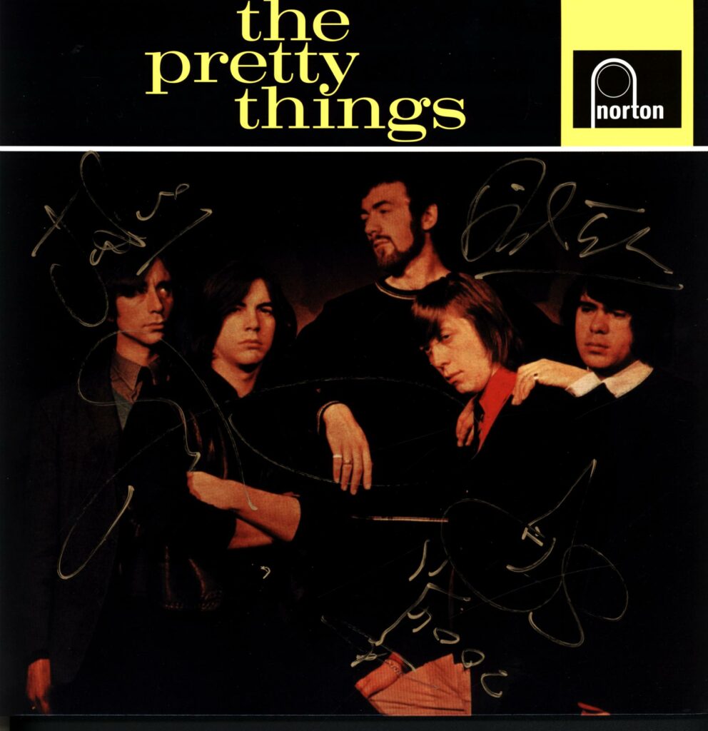 The Pretty Things-The Pretty Things RE 2000 signed-LP Vinyl