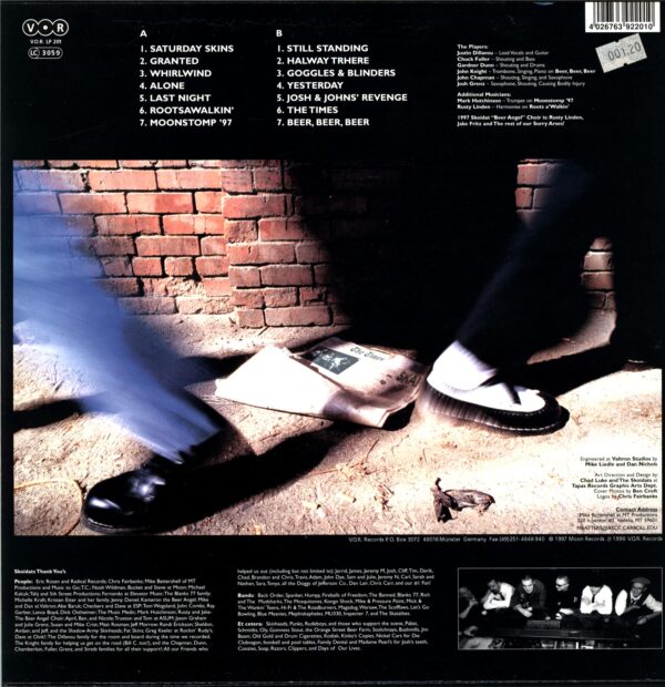 The Skoidats-The Times-LP Vinyl